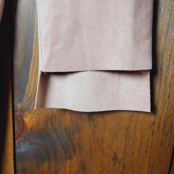 NWT Dusty Pink Vegan Microsuede Leggings - Picture 10 of 15